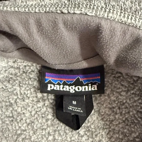 Patagonia Men’s Better Sweater Fleece Jacket – Medium – Gray (Stonewash) - Picture 12 of 16